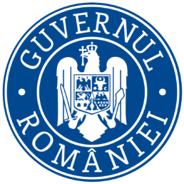 Sigla Guvernului Romaniei Versiunea 2016 cu Coroana